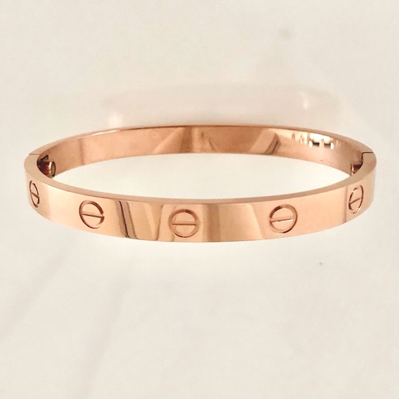 Rose Gold Screw Bracelet Classic Model - Picture 1 of 9